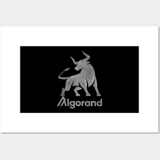 Bull Market Algorand ALGO Coin To The Moon Crypto Token Cryptocurrency Wallet Birthday Gift For Men Women Posters and Art